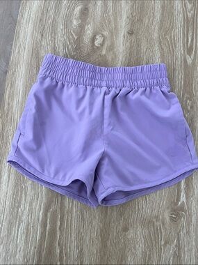 GAP Lilac Elastic-Waist Active Shorts
